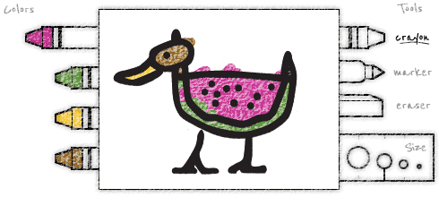 html5 drawing tool example crayon
